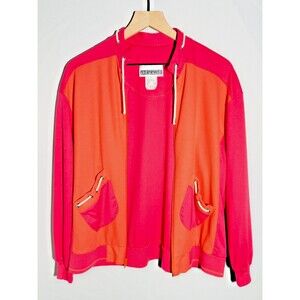 vintage PETER POPOVITCH 1980's Miami Spring Break Vibe Pastel Pink Jacket [M]